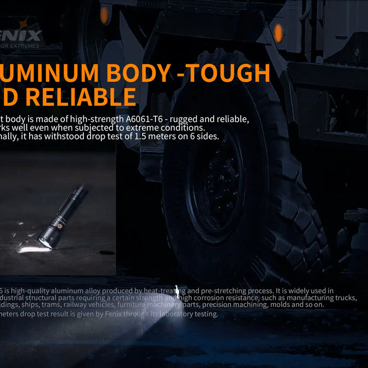 Fenix TK26R Tactical LED Flashlight - 1500 Lumens