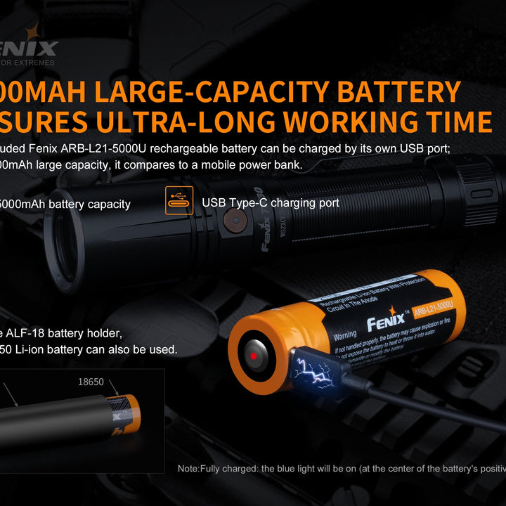 Fenix TK30 White Laser LED Flashlight