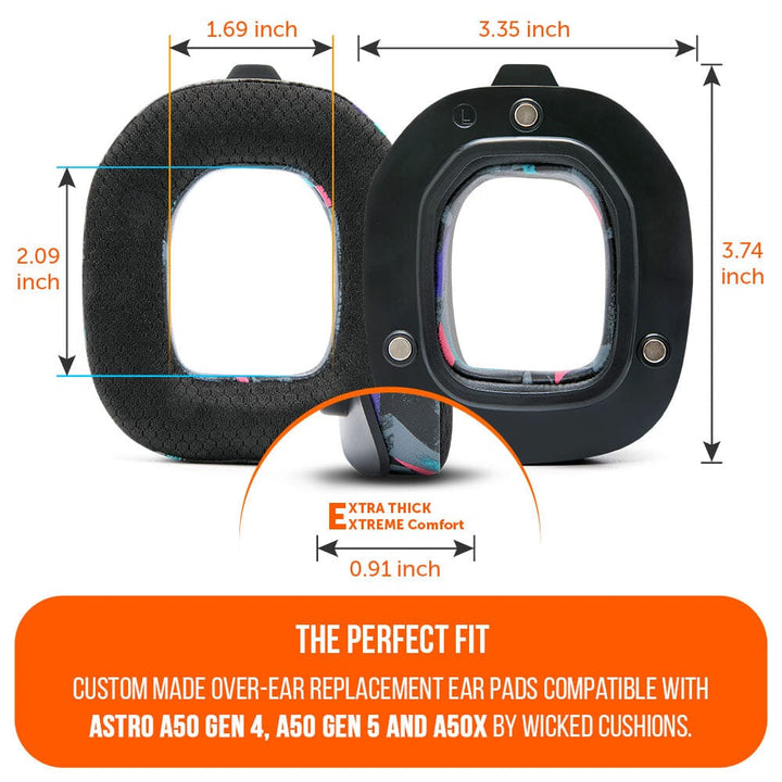 Astro A50 Gen 4, Gen 5 and A50X Earpads - WC FreeZe Cooling Gel