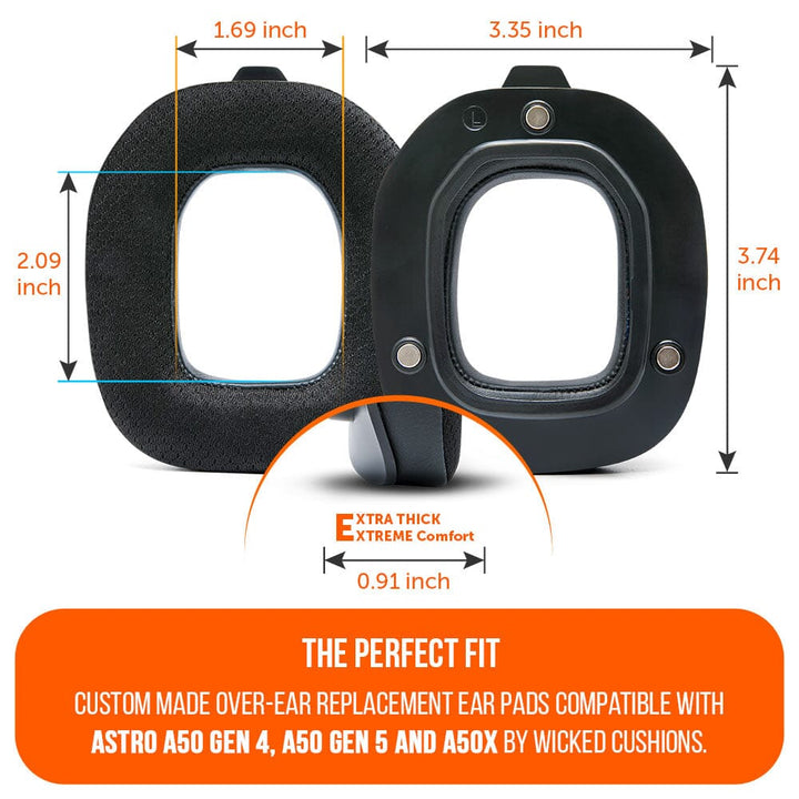 Astro A50 Gen 4, Gen 5 and A50X Earpads - WC FreeZe Cooling Gel