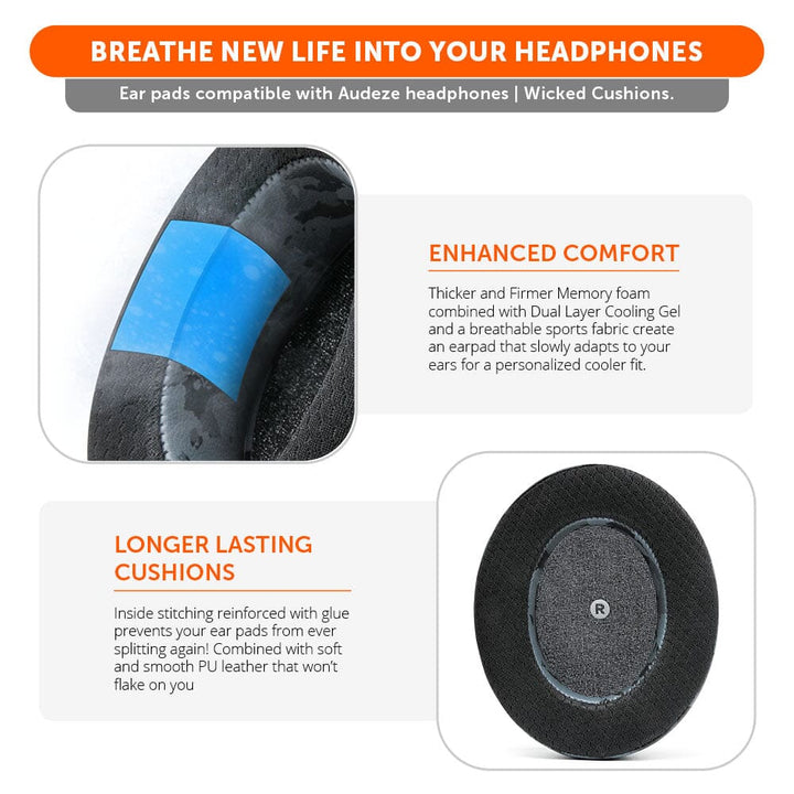 Audeze Penrose & Mobius Earpads - WC FreeZe Cooling Gel
