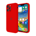iPhone Camera Protection Silicone Case (Red)