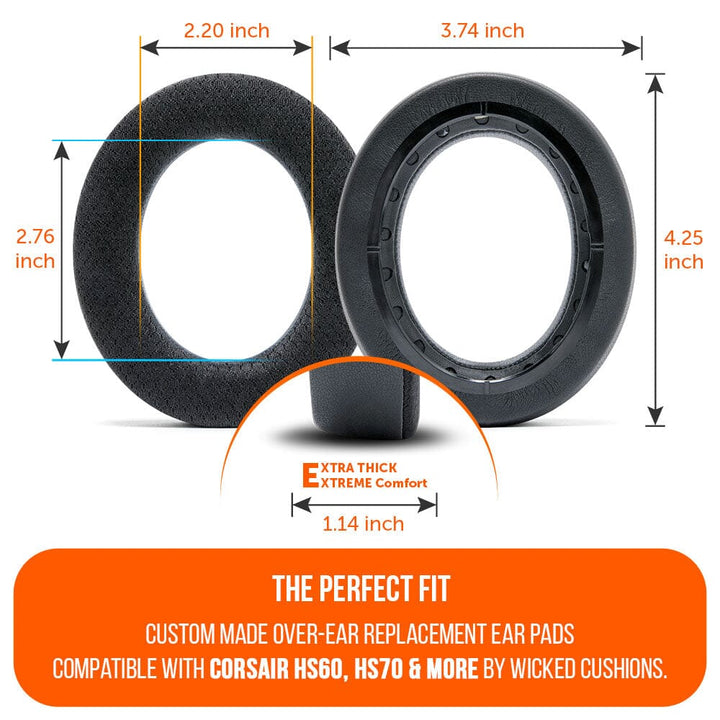 Corsair HS50, HS60, and HS70 Earpads - WC FreeZe Cooling Gel