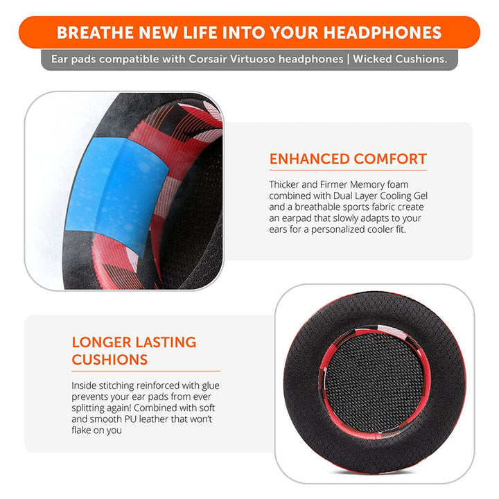 Corsair Virtuoso Earpads - WC FreeZe Cooling Gel