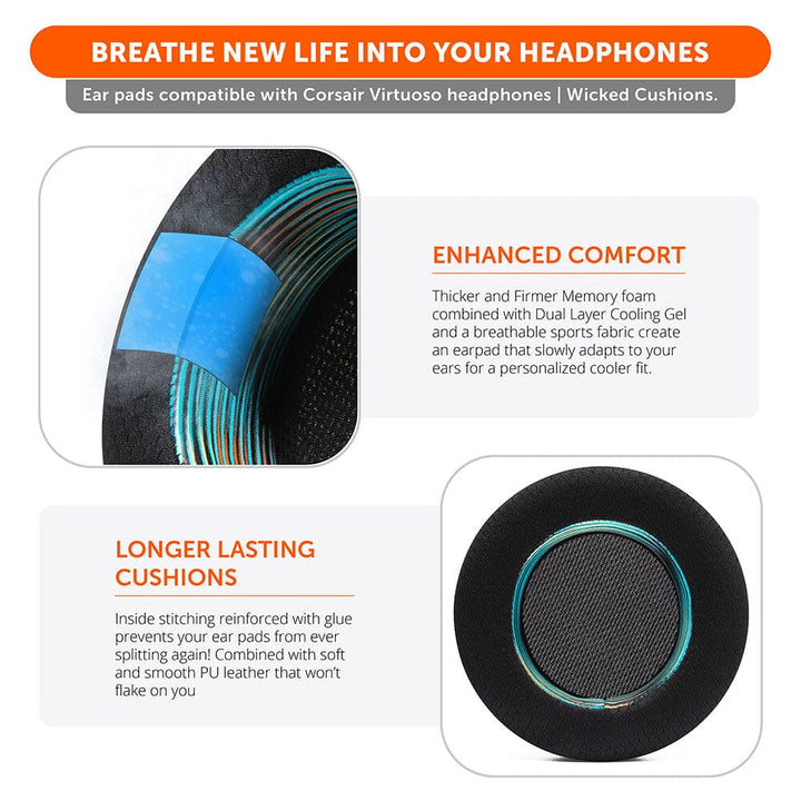 Corsair Virtuoso Earpads - WC FreeZe Cooling Gel