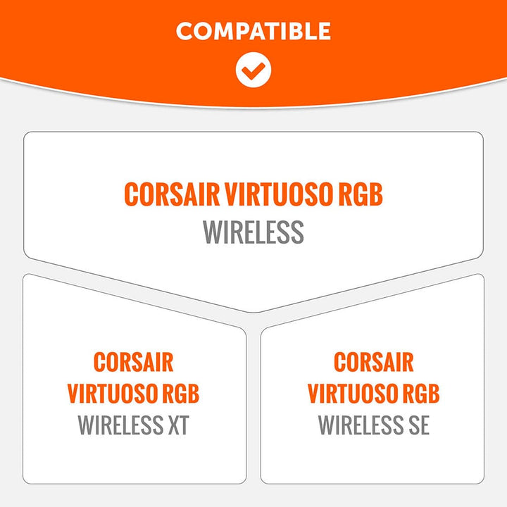 Corsair Virtuoso Silicone Headband Cover - WC BandZ Virtuoso