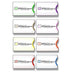 RFID Blocking Honeycomb Design Credit Card Sleeves - 8 Pack