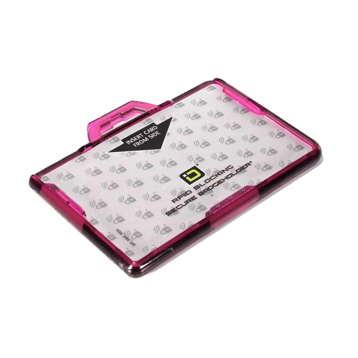 Secure Badge Holder Lite ™ Landscape 1 ID Card Holder