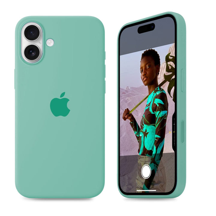 iPhone Silicone Case (Spearmint Green)