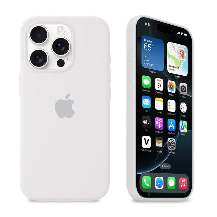 iPhone Silicone Case (White)