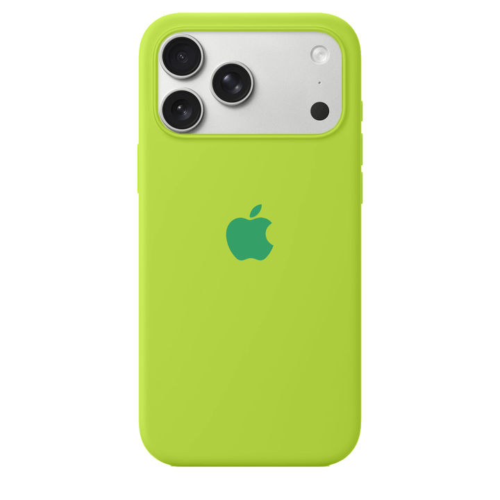 iPhone Silicone Case (Fluorescent Green)