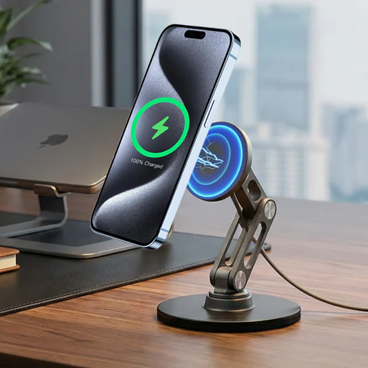 SpaceGrey ClikDock Wireless Stand