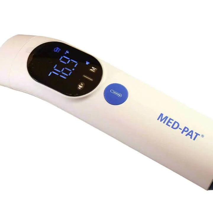 Med-Pat TH-1 Digital Infrared Thermometer – 4-in-1 Ear & Forehead | FDA Cleared