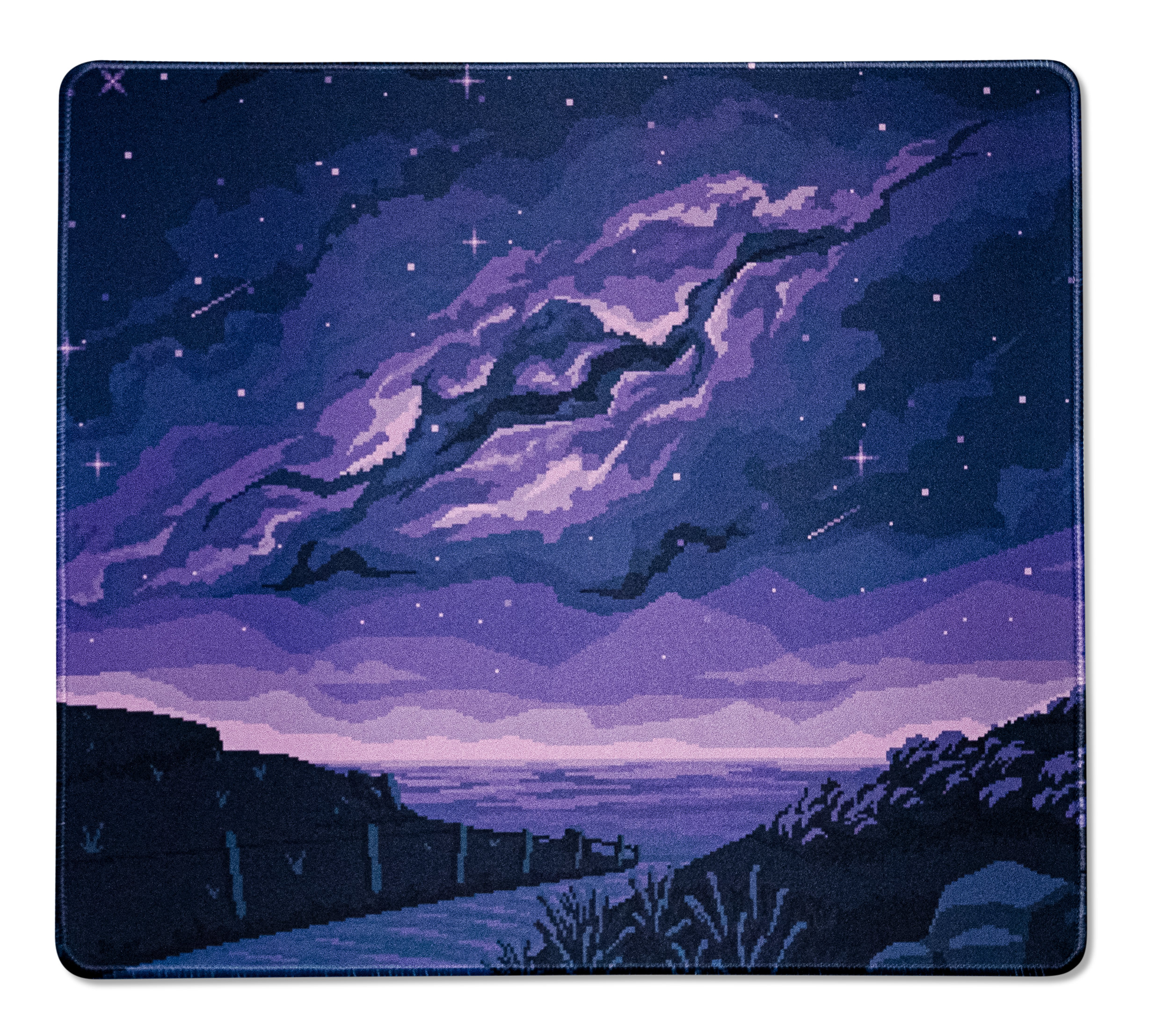 Pixel Comet V2 Desk Mat