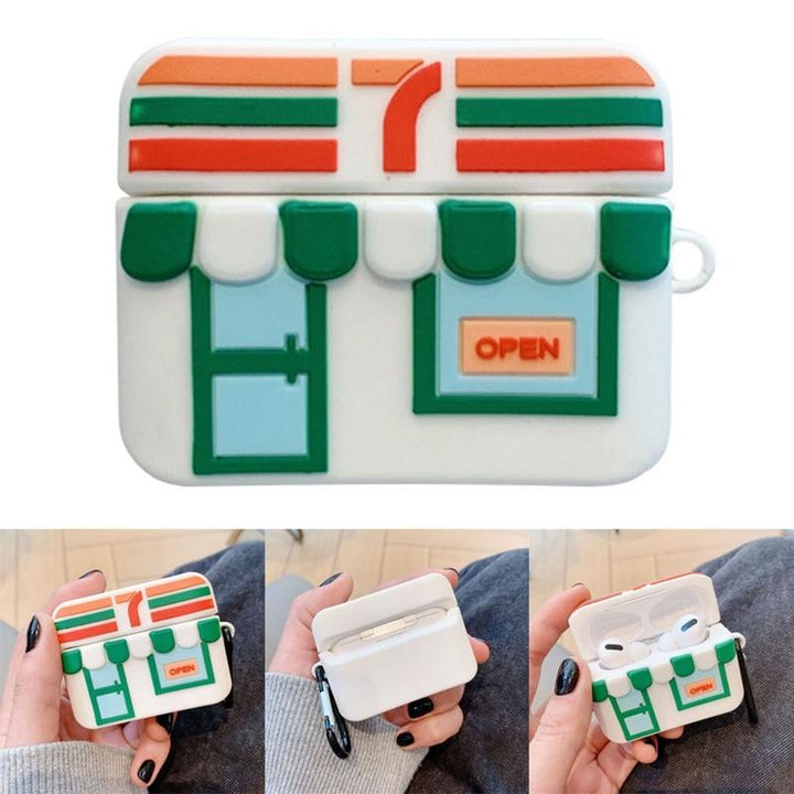 Cartoon Cute Convenience Store Airpods Pro Case