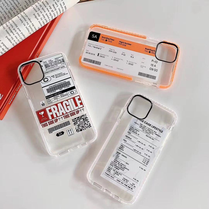 First Class Plane Ticket iPhone Case