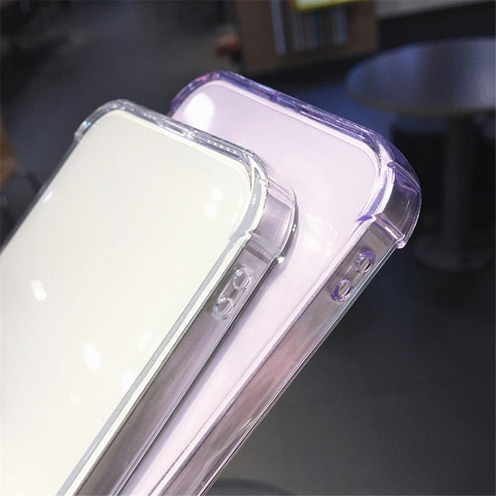 Transparent Camera Protection iPhone Case