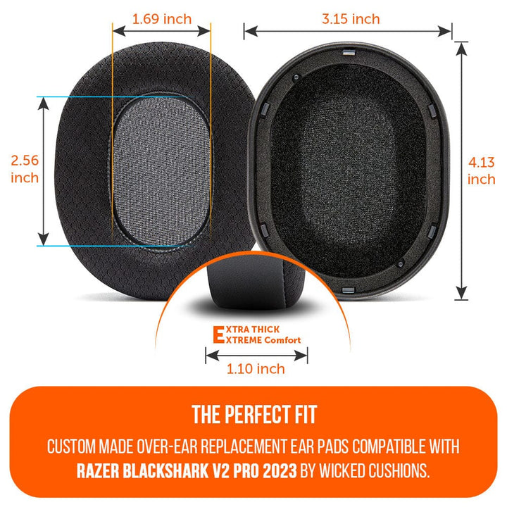 Razer Blackshark V2 Pro 2023 Earpads - WC FreeZe Cooling Gel