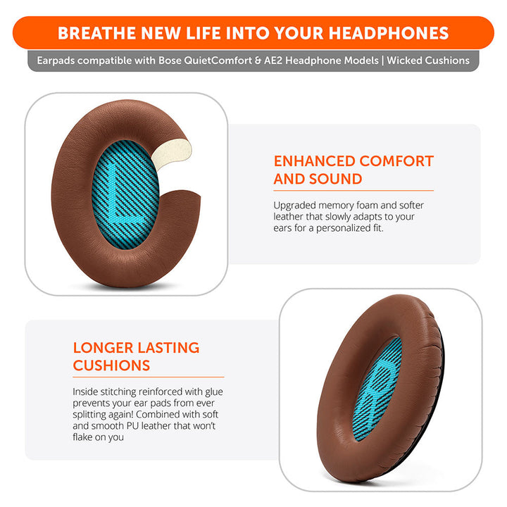 Replacement Ear Pads For Bose QC25