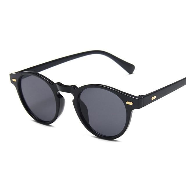 Round Sunglasses For Men Eyeglasses For Men/women Luxury Sun Glasses For Men Sunglasses for Women Men, Vintage Square Frame Shades with UV400 Protection Flat Lens