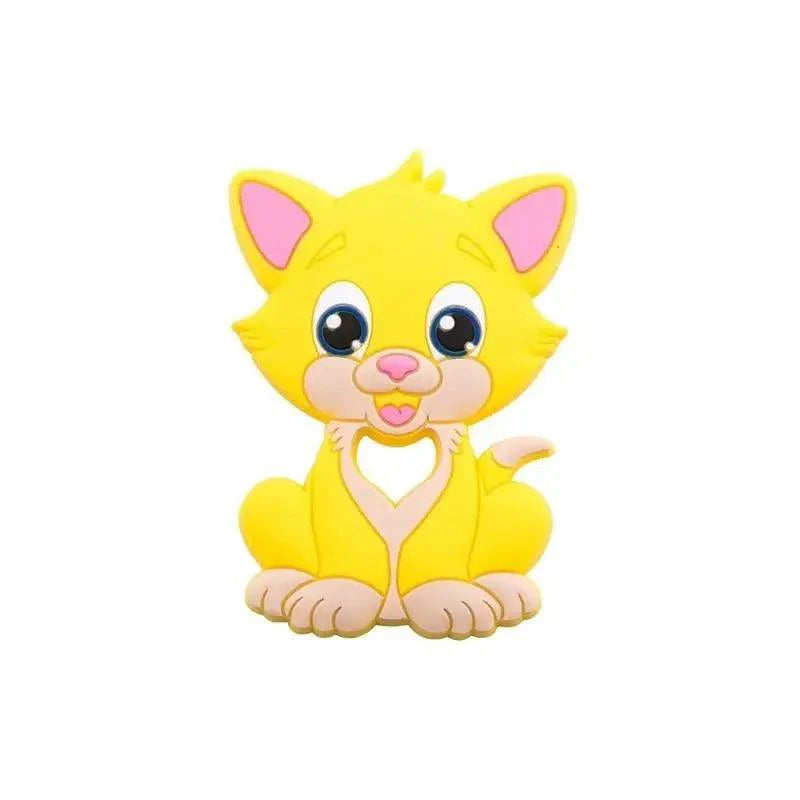 Silicone Baby Teethers Turtle 1PC Food Grade Animal Silicone Tiny Rod Children's Goods Nurse Gift Baby Teether Toys Bite Bites