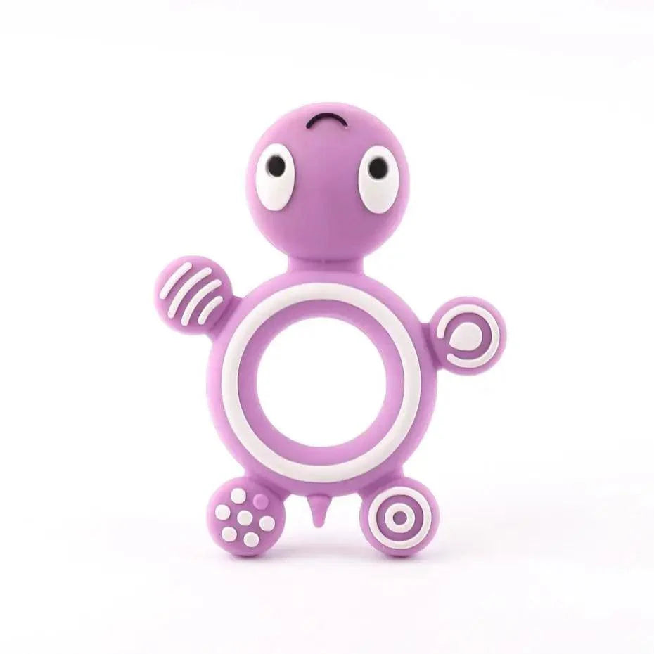 Silicone Baby Teethers Turtle 1PC Food Grade Animal Silicone Tiny Rod Children's Goods Nurse Gift Baby Teether Toys Bite Bites
