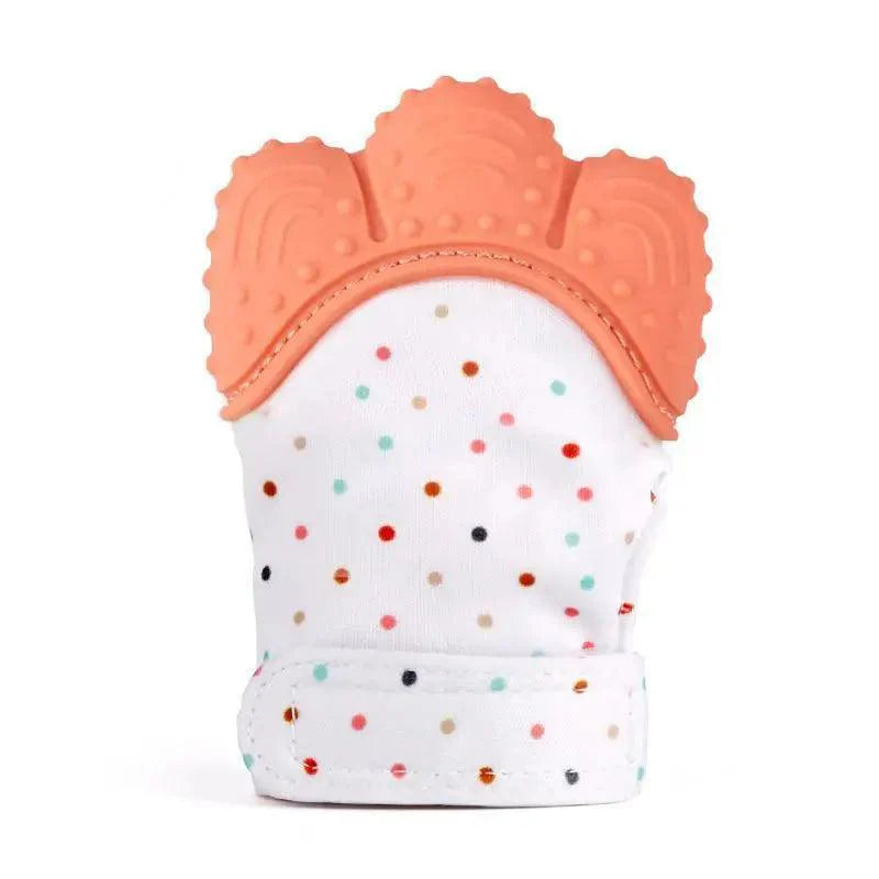 Silicone Cartoon Monkey Toddler Molar Teeth Pain Relief Tool Kids Teether  Teething Beads Baby Shower Gift