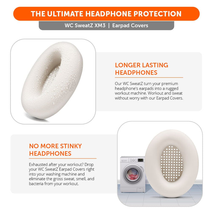Sony WH-1000XM3 Earpad Sweat Covers - WC SweatZ