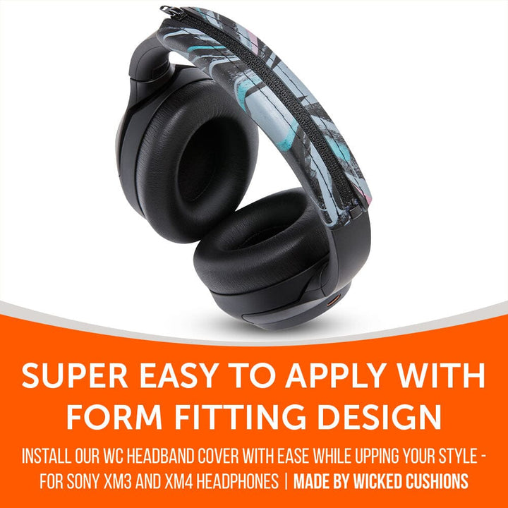Sony XM3 & XM4 Silicone Headband Cover - WC BandZ XM3 & XM4