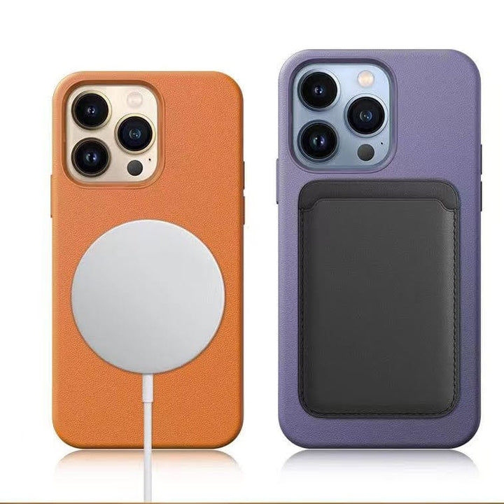 iPhone Leather Case with MagSafe