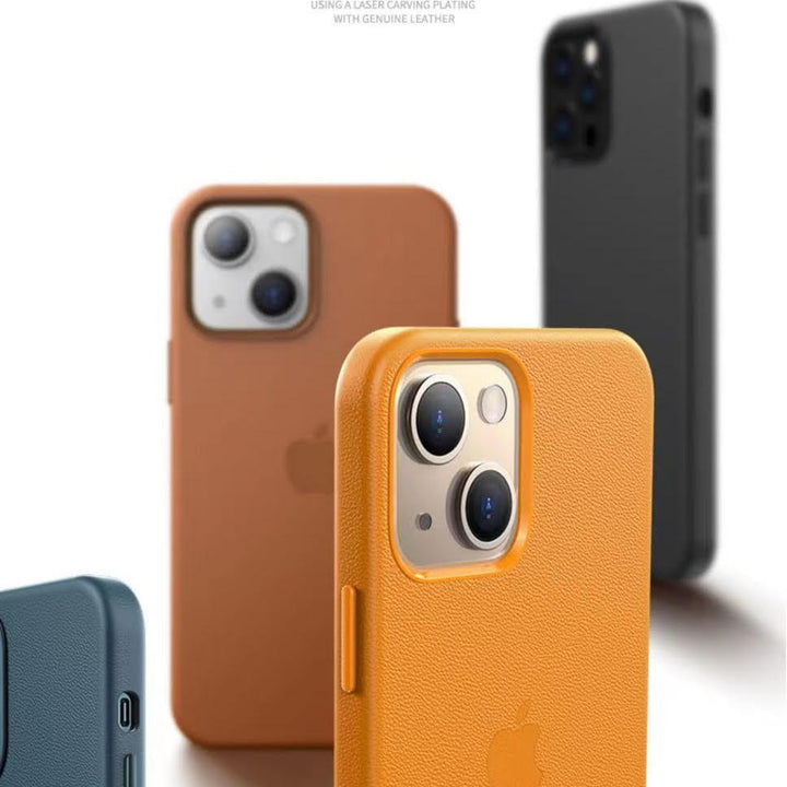 iPhone Leather Case with MagSafe