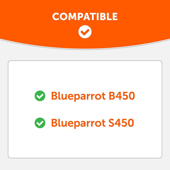 Upgraded BlueParrot B450 Earpads - WC PadZ B450