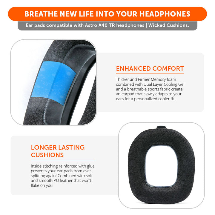 Astro A40 TR Earpads - WC FreeZe Cooling Gel